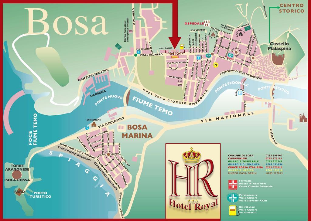 Hotel Royal Bosa Eksteriør bilde